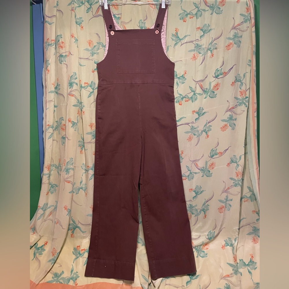 Soft Brown Handmade Overalls